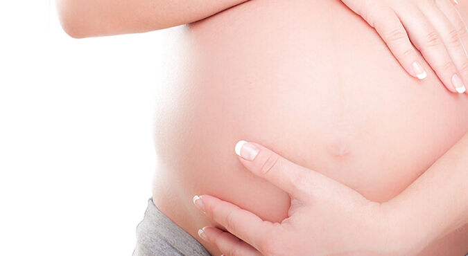 A gravidez de 40ª semanas e sem contrações