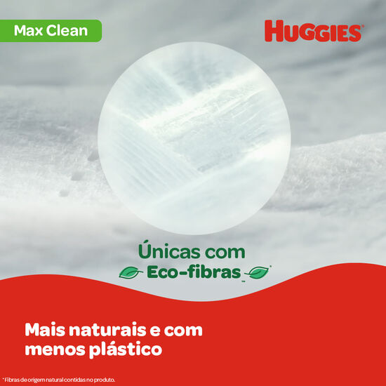 Lenço Umedecido Huggies Max Clean - 48 unidades