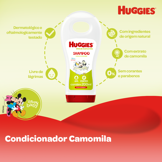 Condicionador Huggies Chá de Camomila - 200ml
