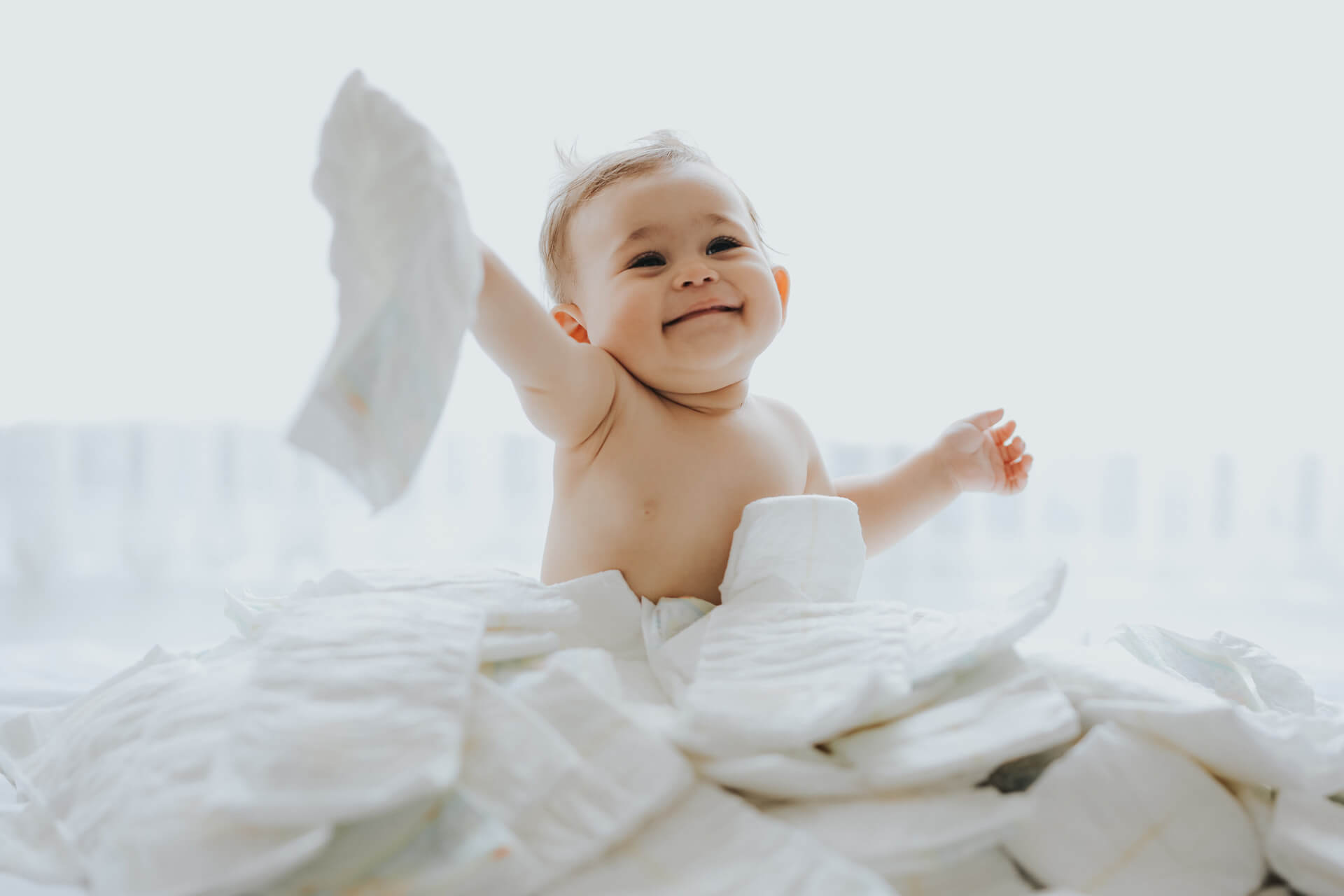 Existem muitas marcas de fraldas, e você deve escolher a melhor para a pele do seu bebê.